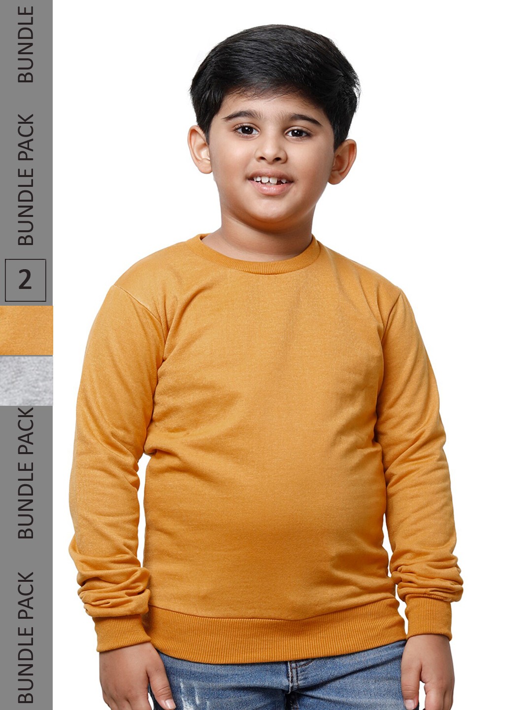 

IndiWeaves Boys Pack Of 2 Sweatshirt, Multi