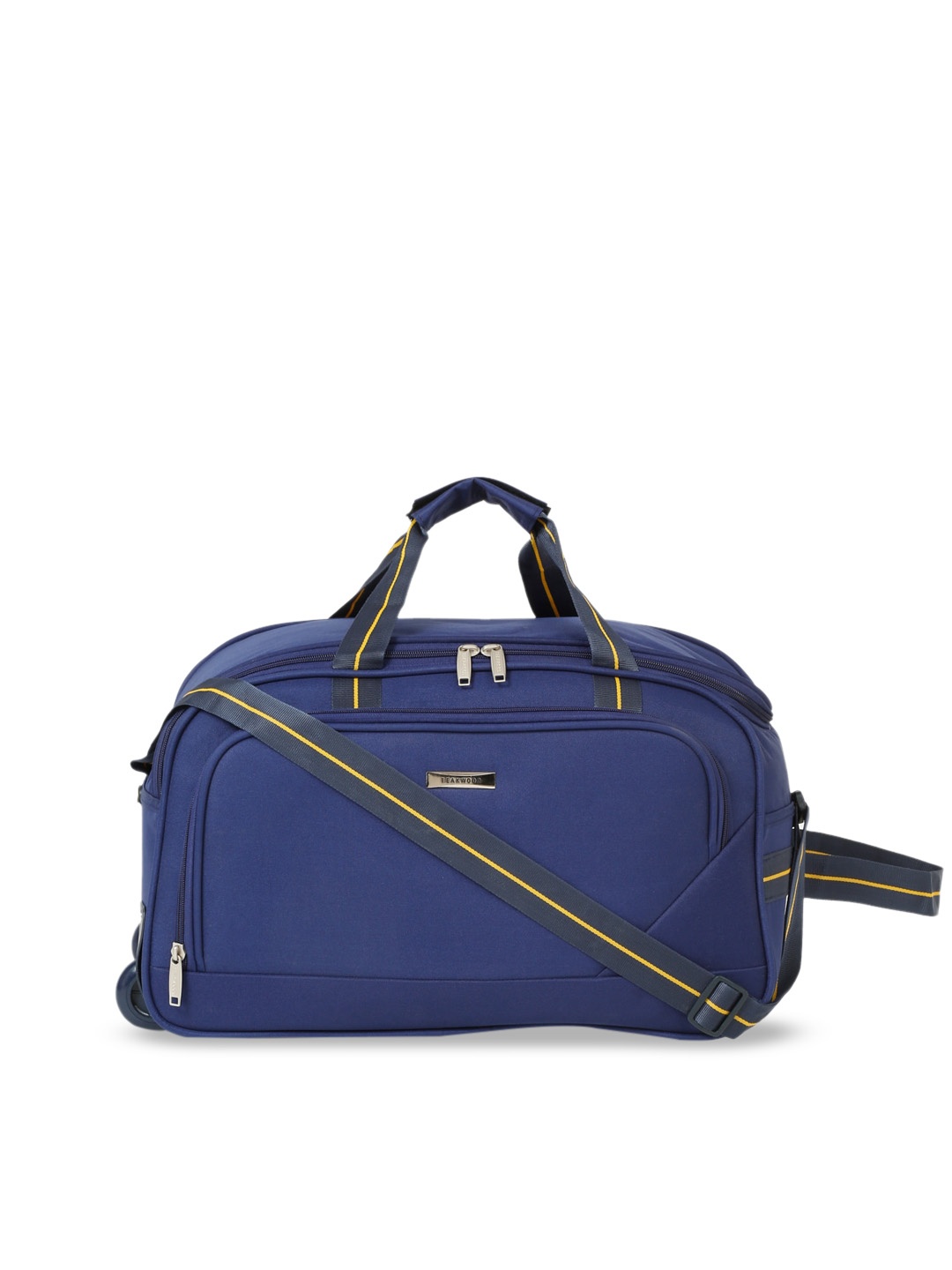 

Teakwood Leathers Large Duffel Bag, Navy blue