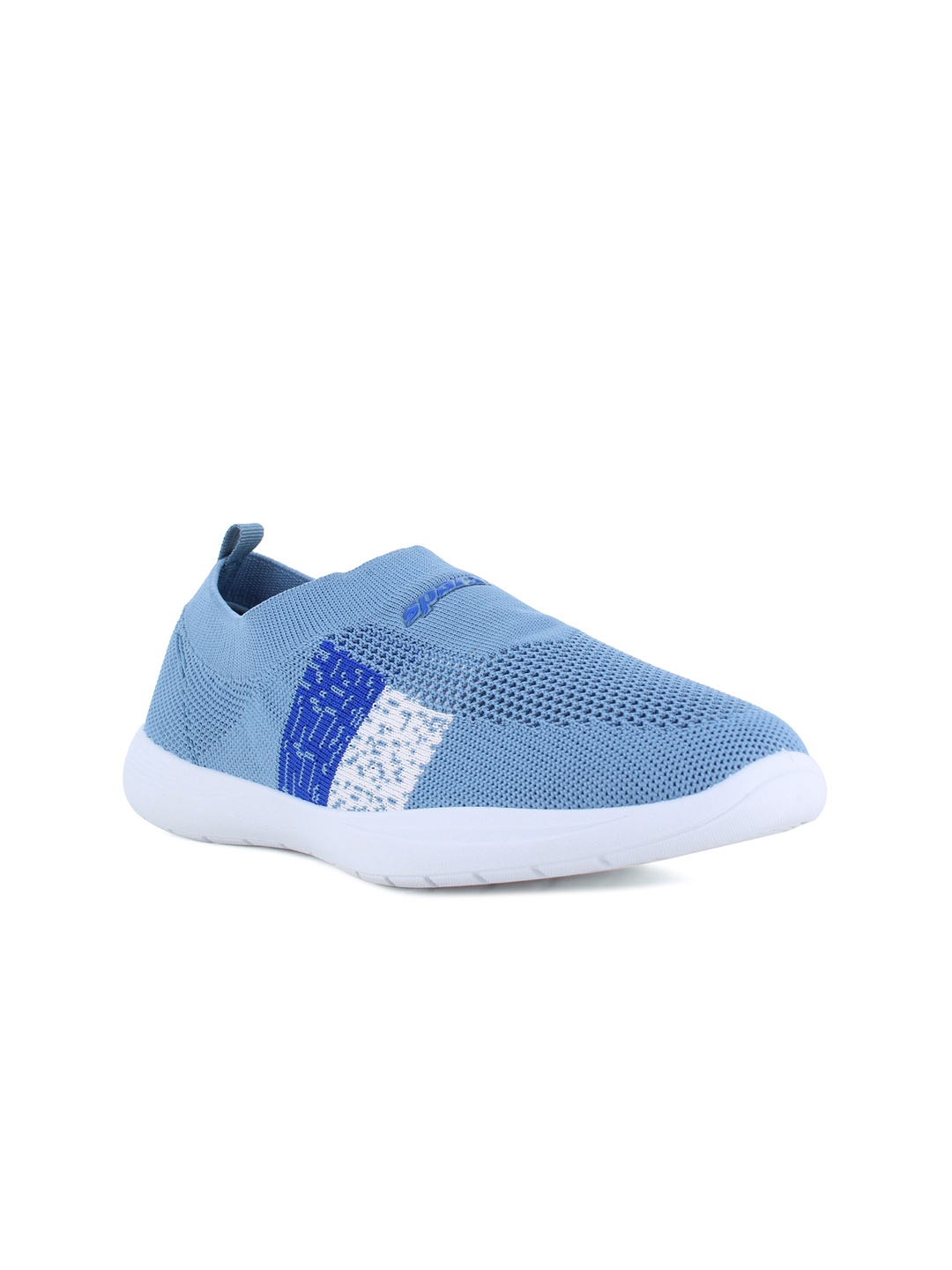 

Sparx Women Textured Mesh Comfort Insole Basics Slip-On Shoes, Blue