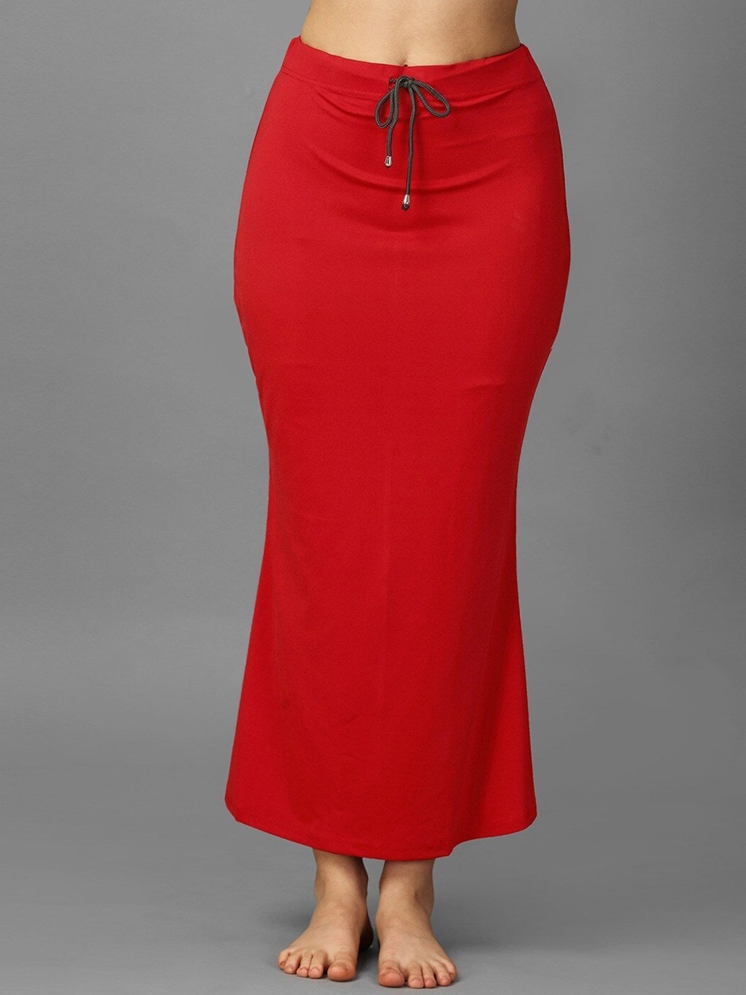 

BLACK SCISSOR Cotton Saree Shapewear, Red
