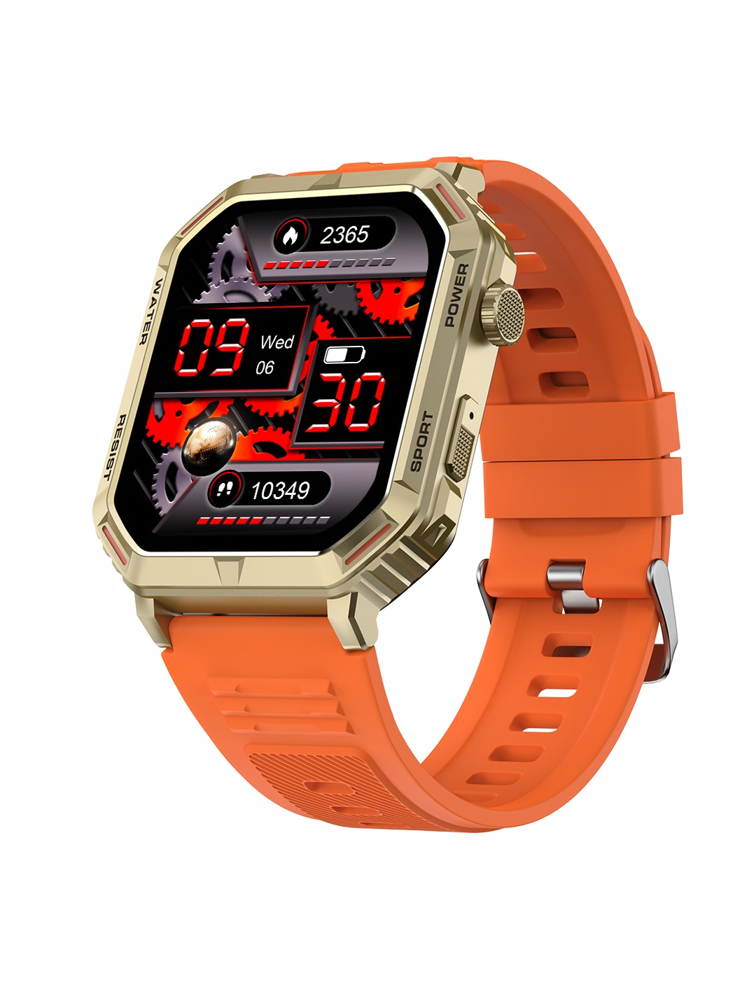 

Fire-Boltt Commando 1.96" HD Display Smartwatch with Bluetooth Calling & DIY Watch Face, Orange