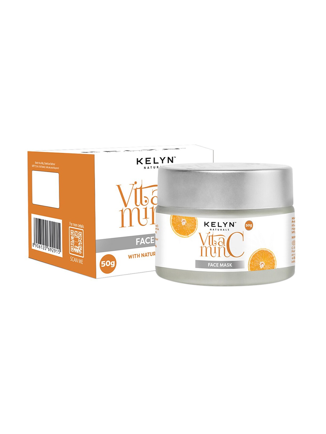 

KELYN Naturals Vitamin C Face Mask - 50 g, White
