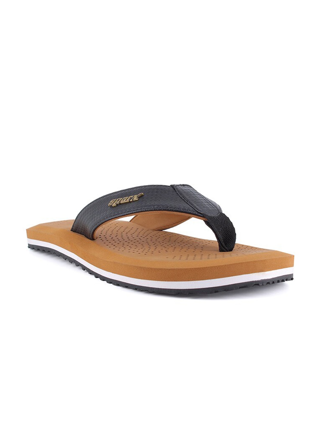 

Sparx Men Self Design Thong Flip-Flops, Camel brown