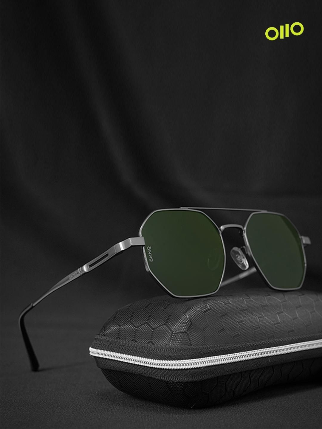 

OKNO Unisex Other Sunglasses with Polarised and UV Protected Lens, Green