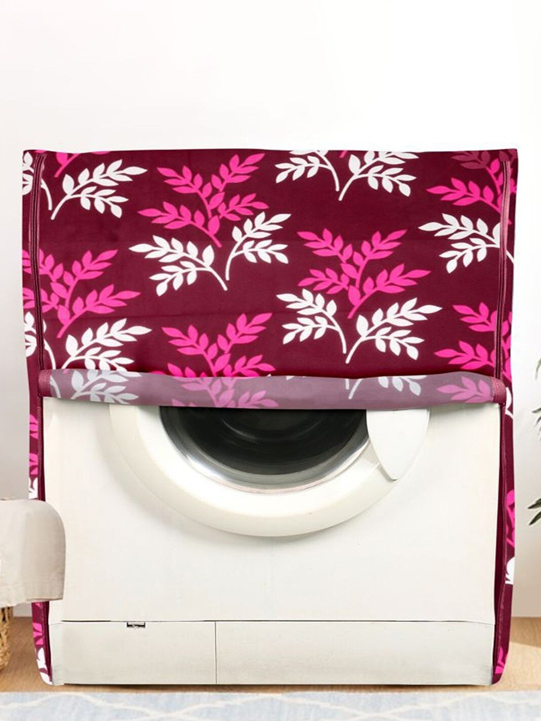 

Dakshya Industries Purple & White Printed Durable Washing Cover