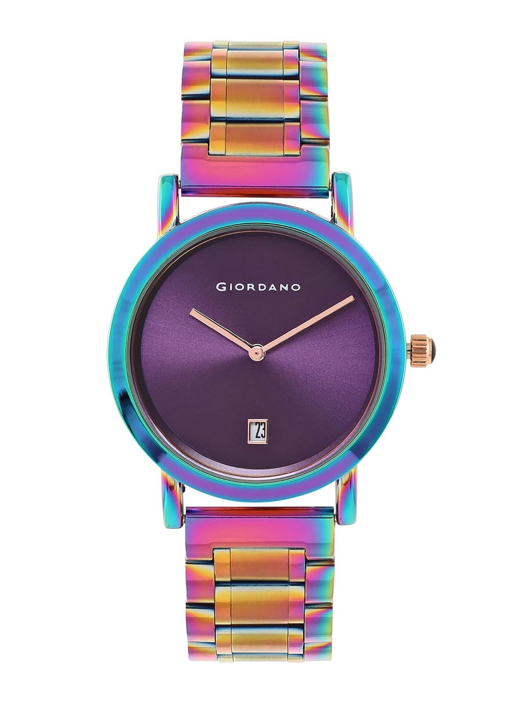 

GIORDANO Women Straps Analogue Watch GZ-60018-22, Purple