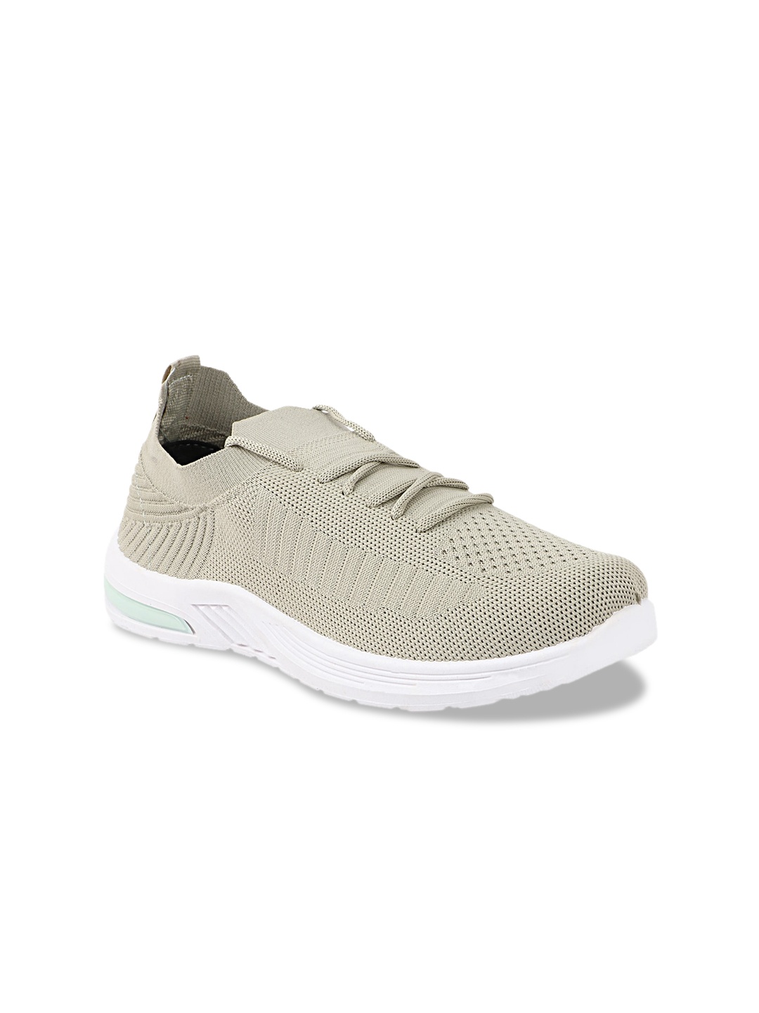 

Try Me Women Woven Design Lightweight Sneakers, Lime green