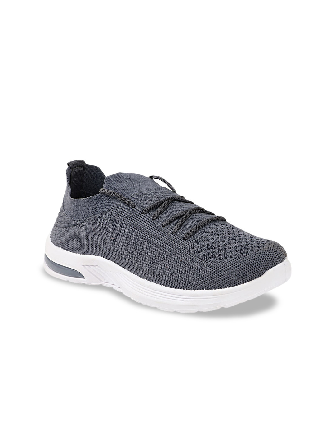 

Try Me Women Woven Design Lightweight Casual Sneakers, Grey