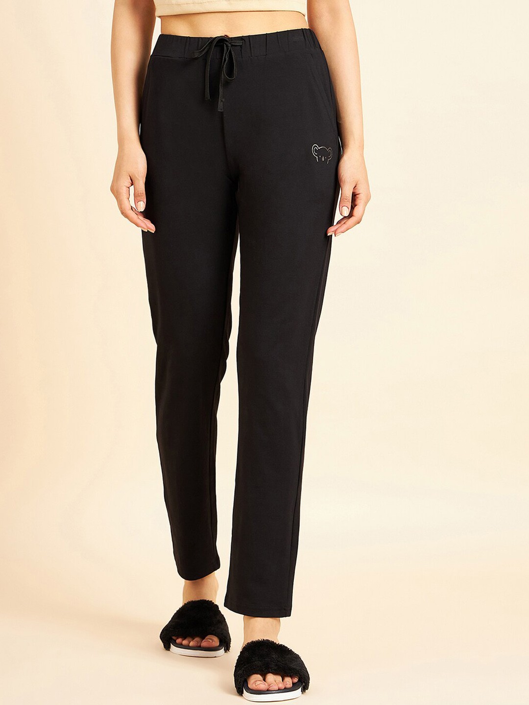 

Sweet Dreams Women Straight Lounge Pants, Black