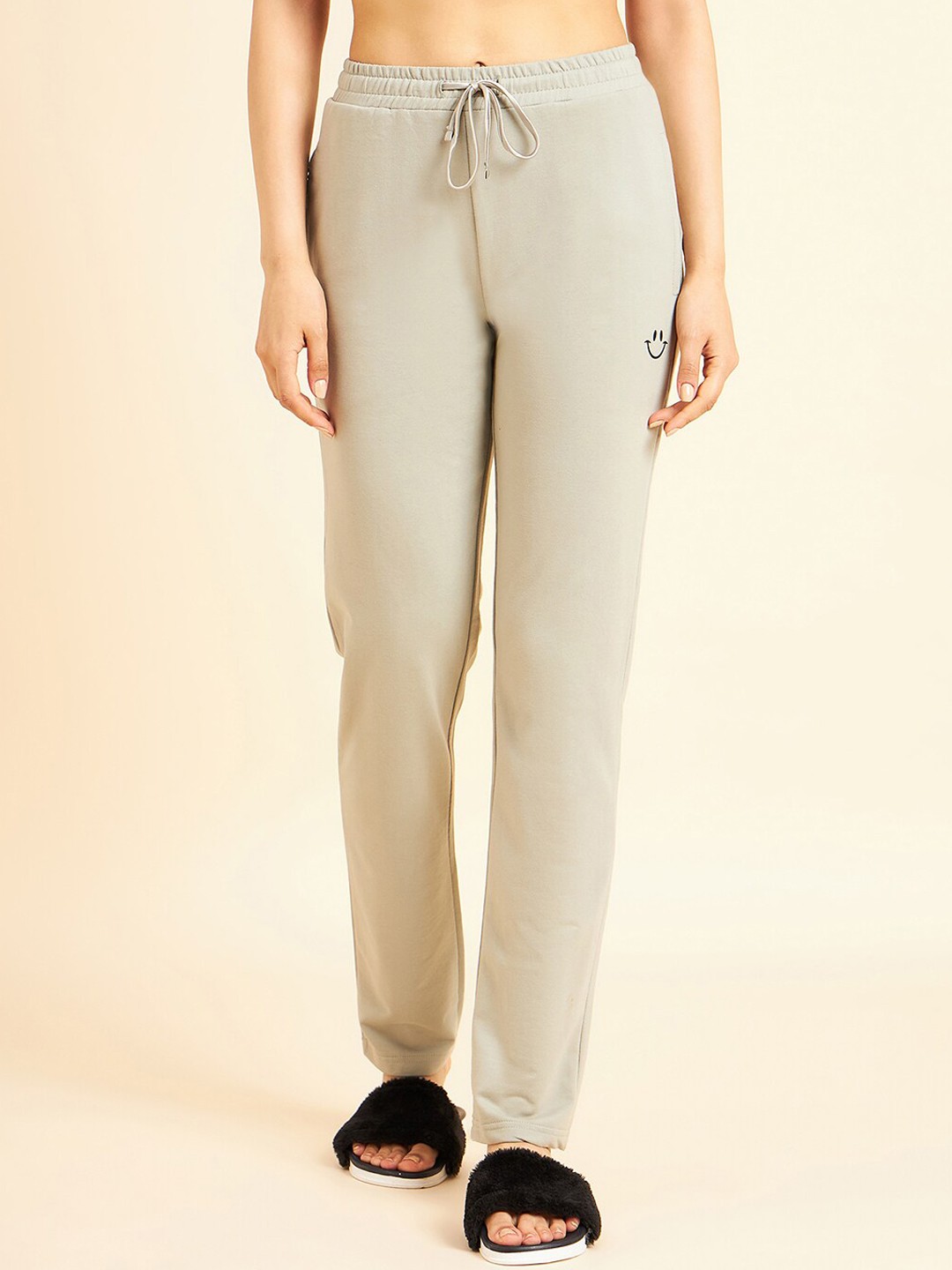

Sweet Dreams Women Grey Straight Lounge Pants