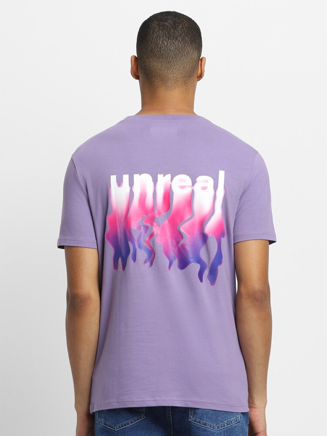 

FOREVER 21 Graphic Printed T-shirt, Purple