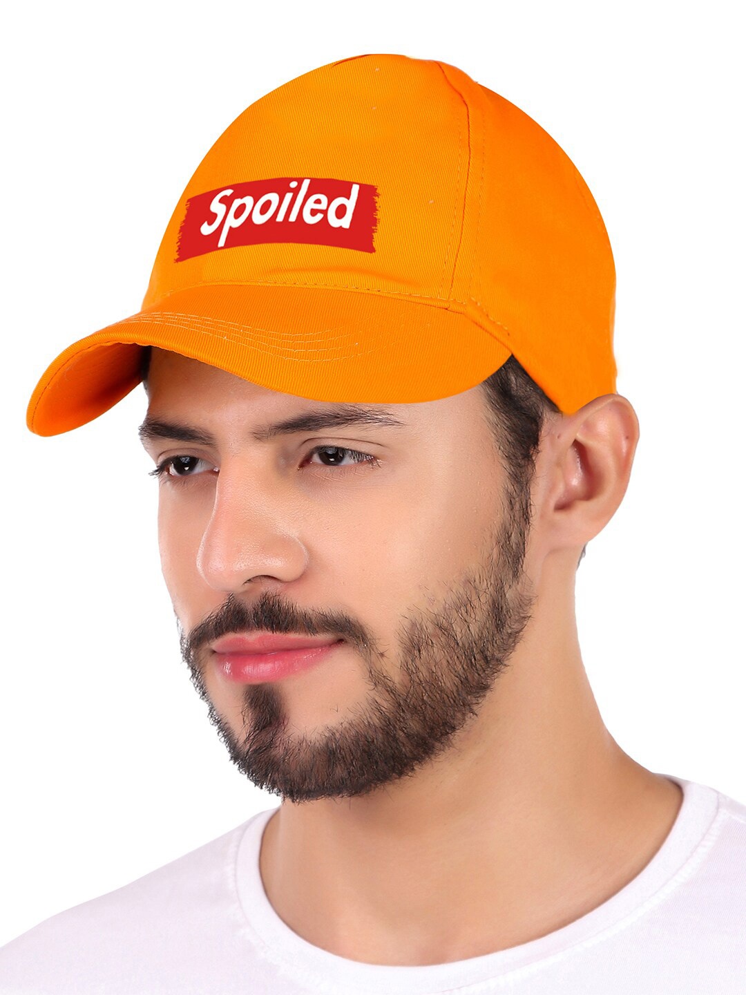 

Knotyy Unisex Printed Cotton Baseball Cap, Yellow