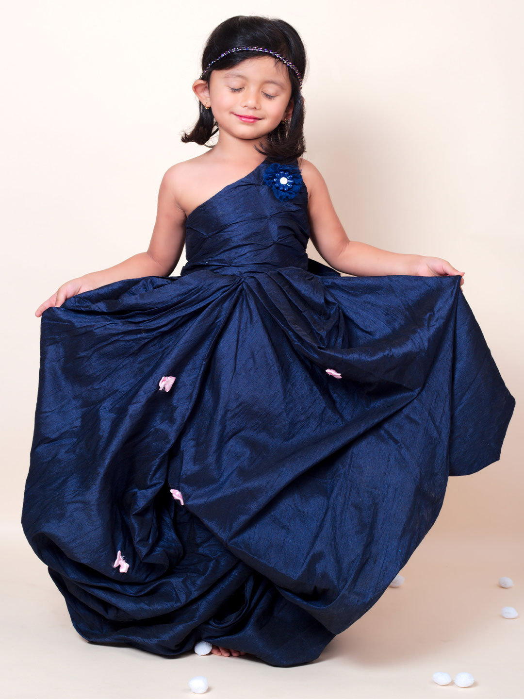 

Little Carrot Blue Maxi Dress