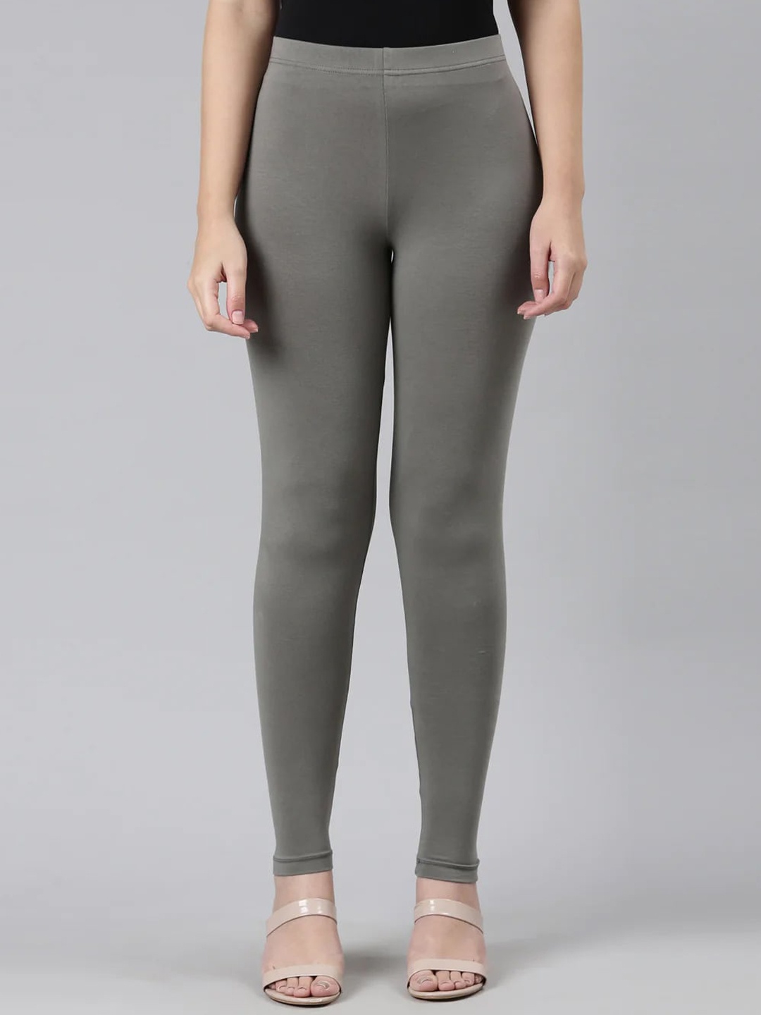

SANADO Ankle Length Leggings, Grey
