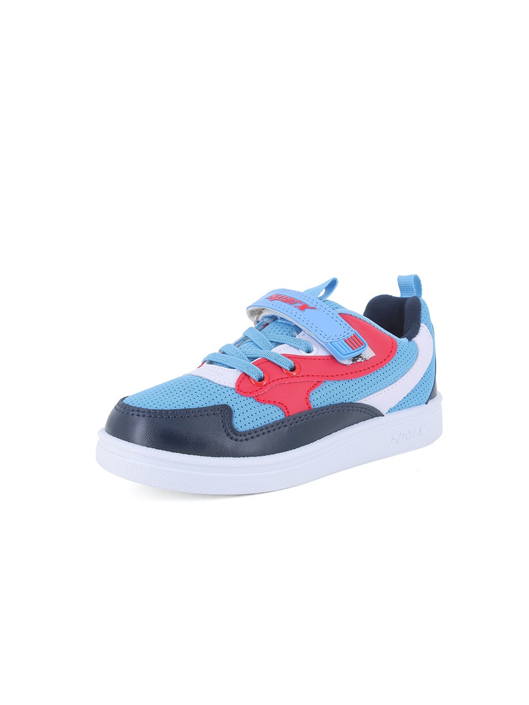 

Sparx Boys Colourblocked Lace-Up Sneakers, Blue