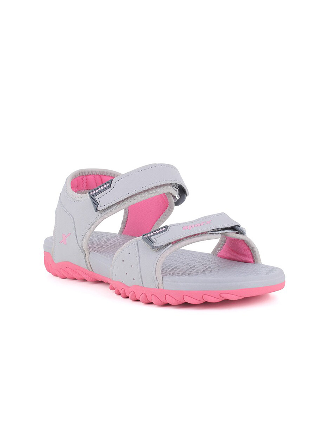 

Sparx Women Textured Sports Sandals, Grey