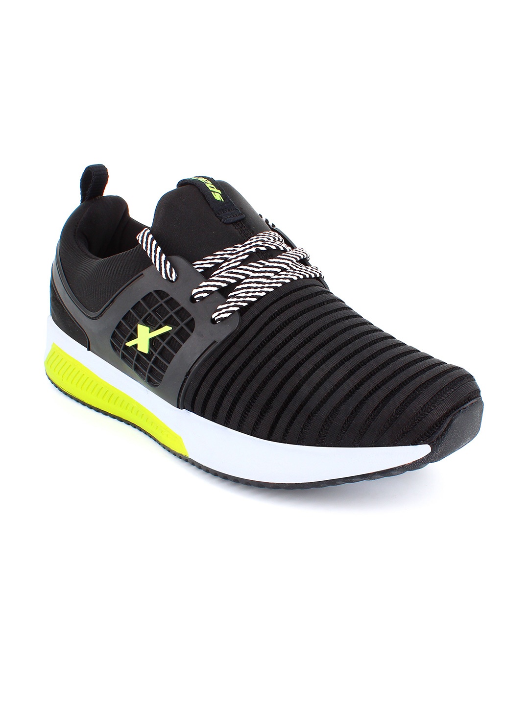 

Sparx Men Textile Running Shoes, Black