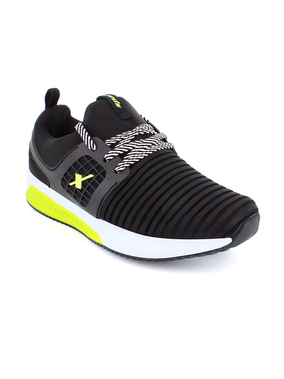 

Sparx Men Textile Running Shoes, Black
