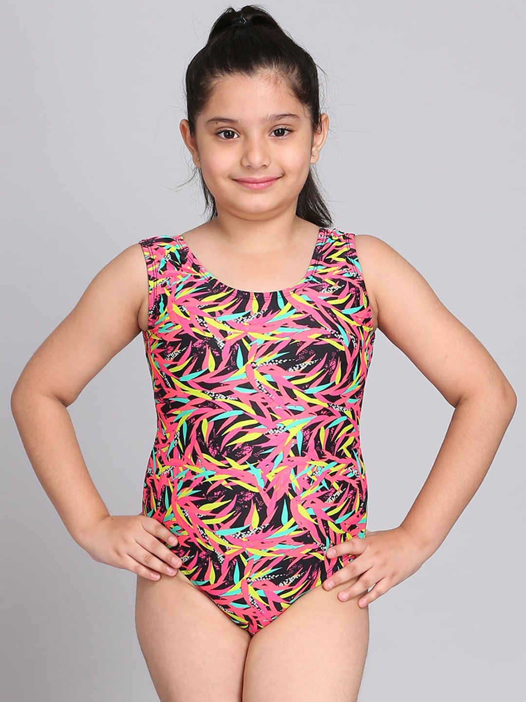 

The Dance Bible Printed Ballet Dance Gymnastics Leotard Bodysuit, Pink