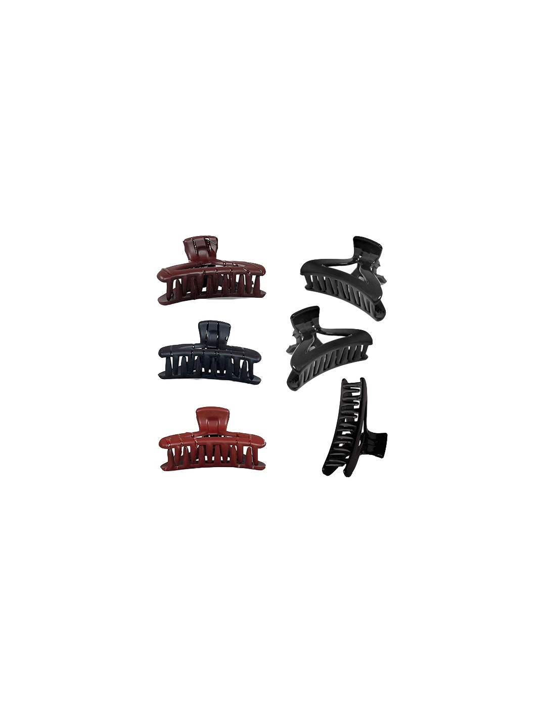 

CHANDERKASH Set of 3 Claw Clips, Black