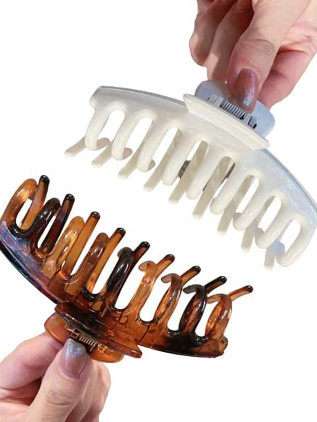 

CHANDERKASH Set of 2 Claw Clip, Multi