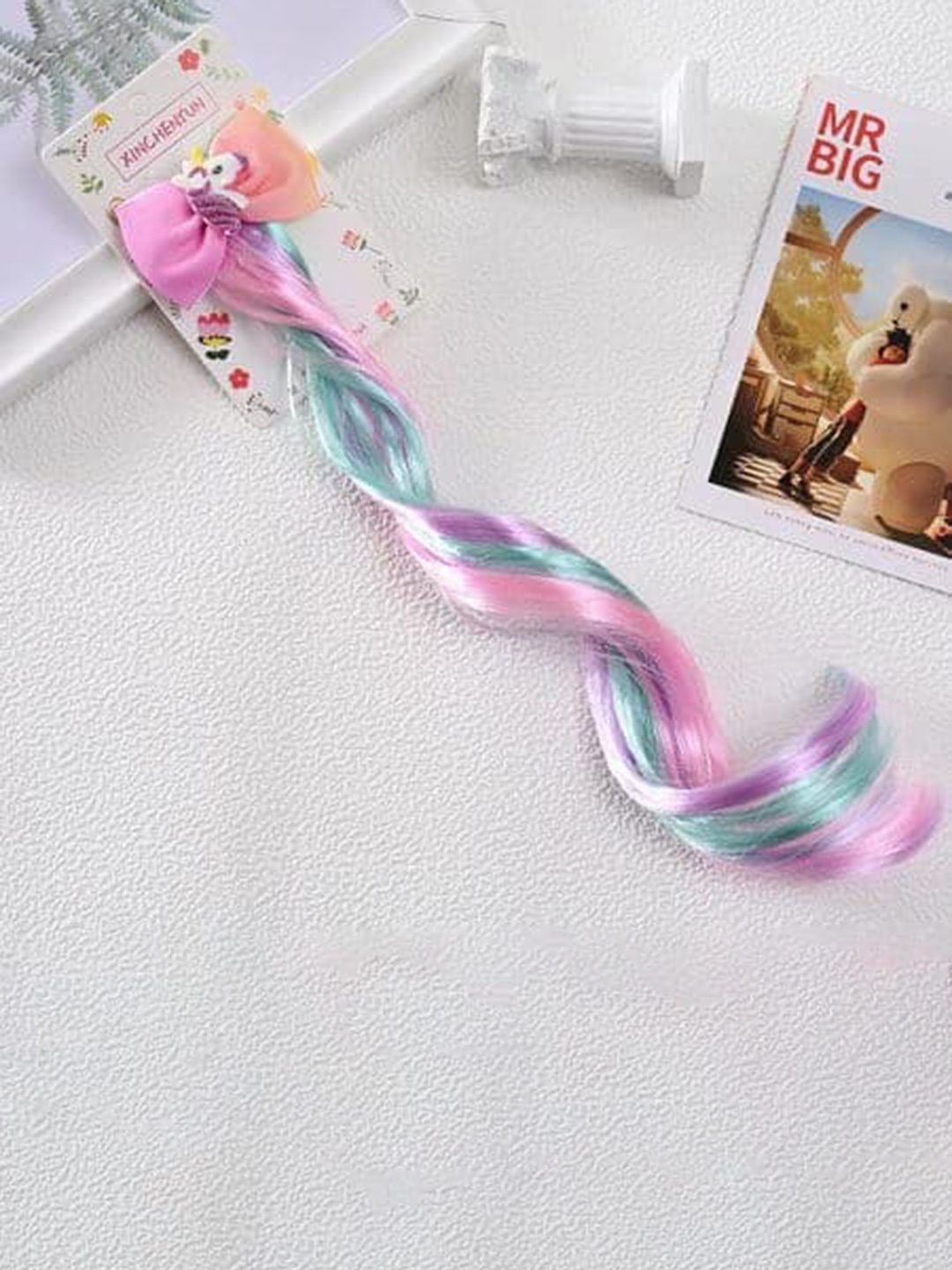 

LYTIX Girls 2 Pcs Unicorn Plastic Hair Bands with Extension Clips - Assorted