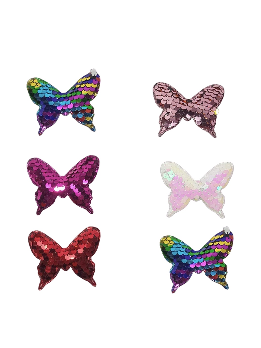 

LYTIX Girls 5PCS Fashion Glitter Sparkle Hair Clips, Assorted