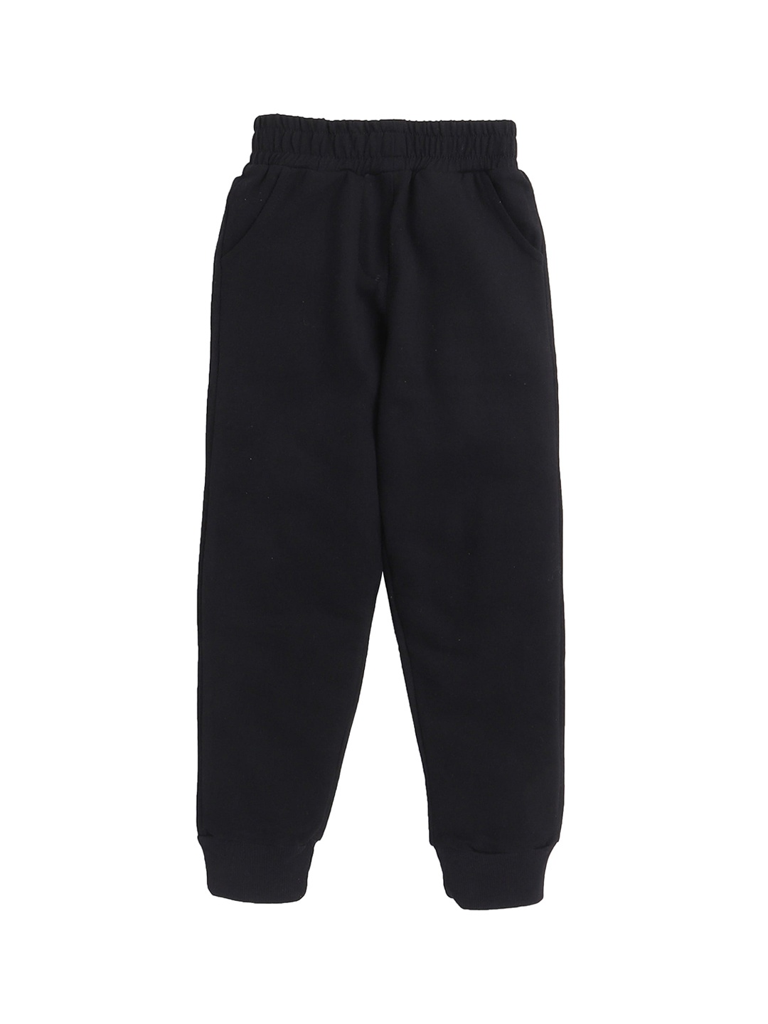 

AWW HUNNIE Kids Relaxed-Fit Cotton Joggers, Black