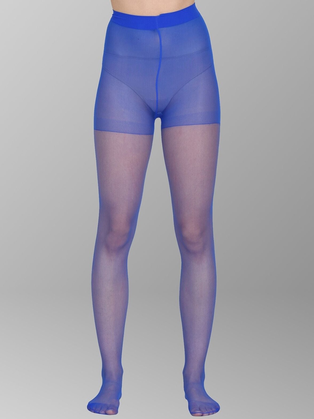 

The Dance Bible Women High-Rise Sheer Stockings, Blue