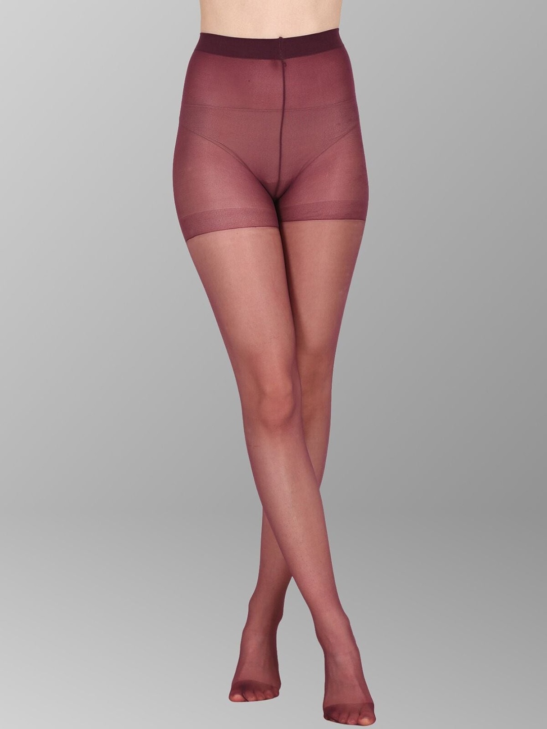 

The Dance Bible Women High-Rise Sheer Stockings, Violet