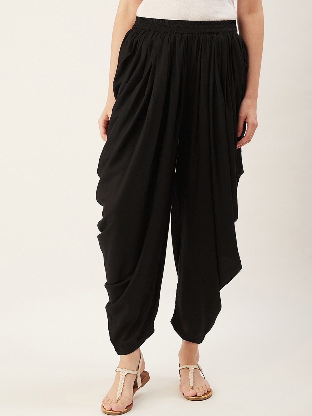 

SUTI Mid-Rise Loose Fit Patiala, Black