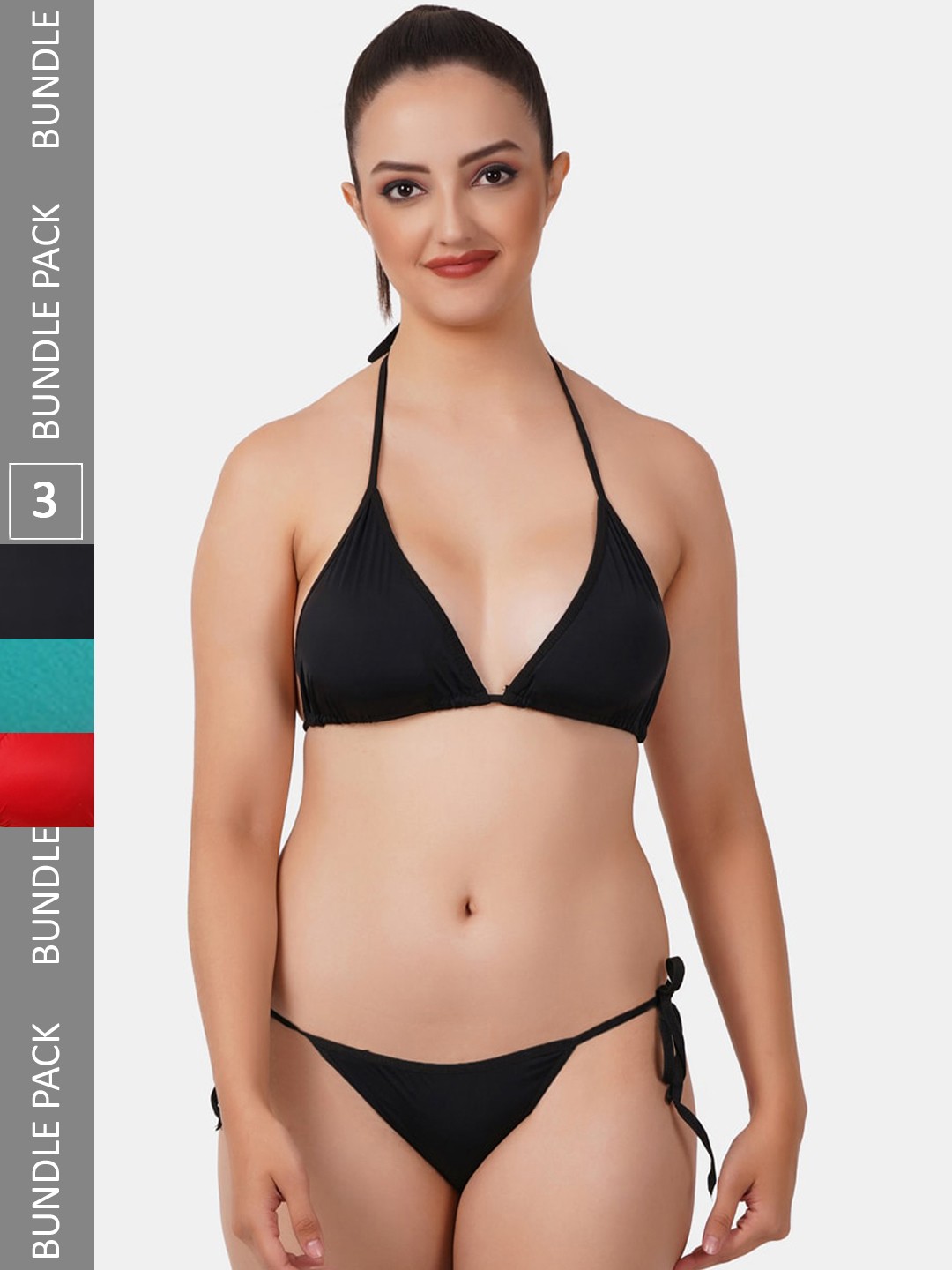 

Fleurt Pack Of 3 Assorted Lingerie Set