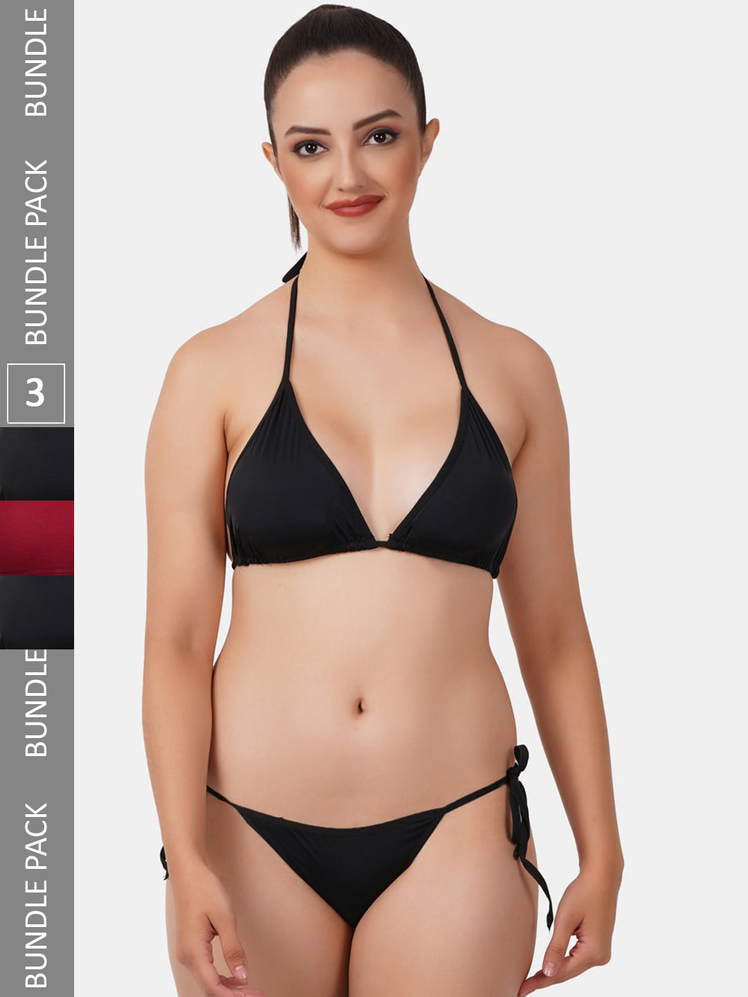 

Fleurt Pack Of 3 Assorted Lingerie Set