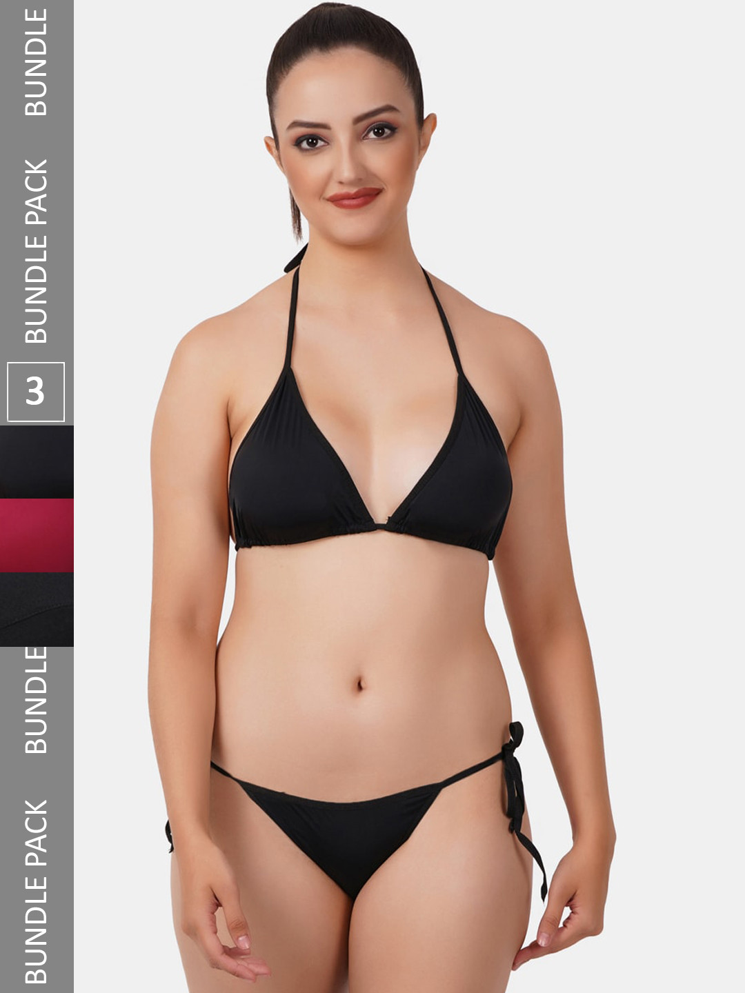

Fleurt Pack Of 3 Assorted Lingerie Set