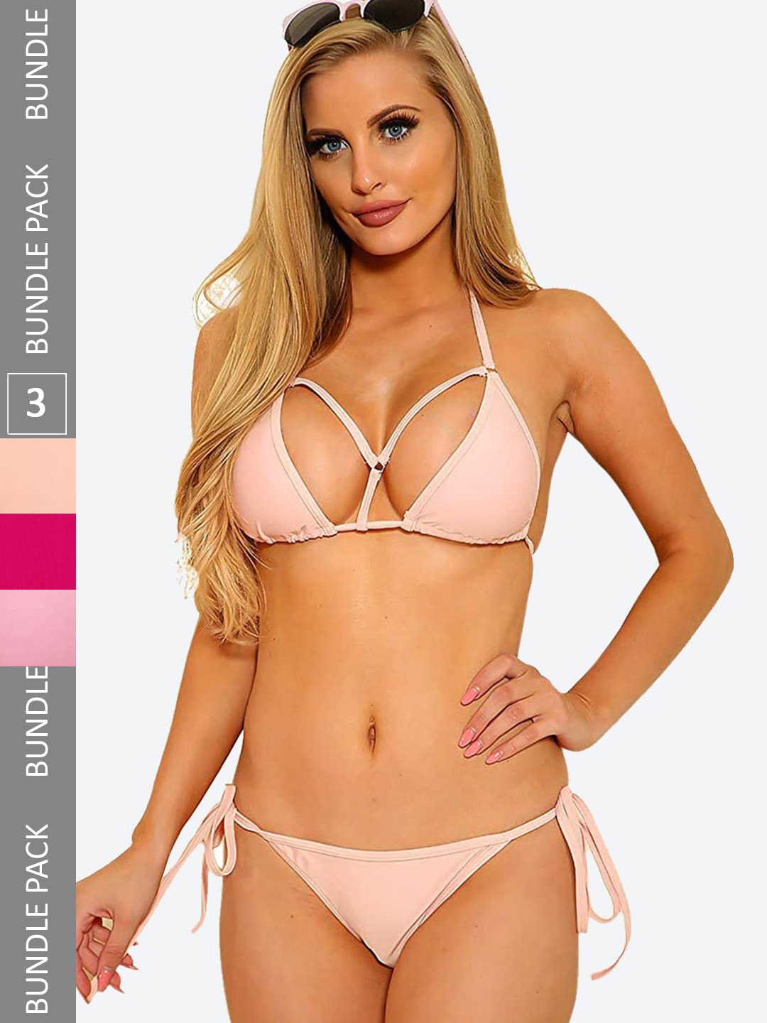

Fleurt Pack Of 3 Assorted Lingerie Set