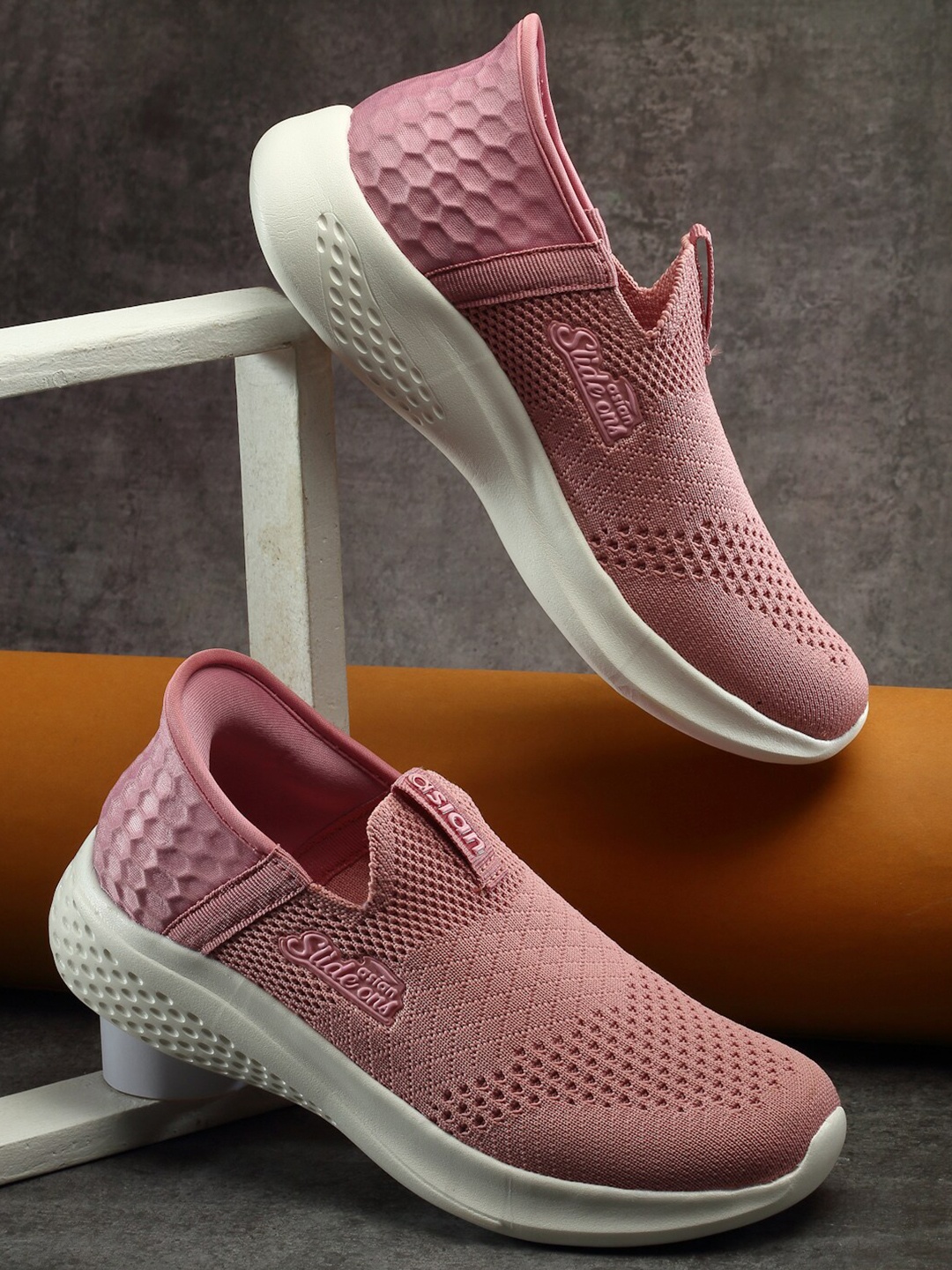 

ASIAN Women Textile Running Shoes, Pink