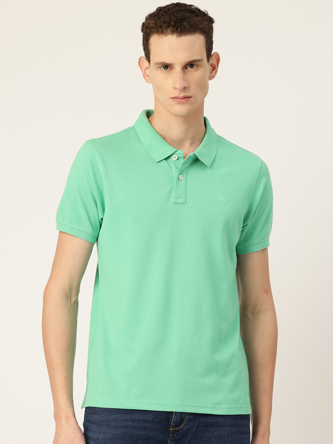 

Parx Polo Collar T-shirt, Green