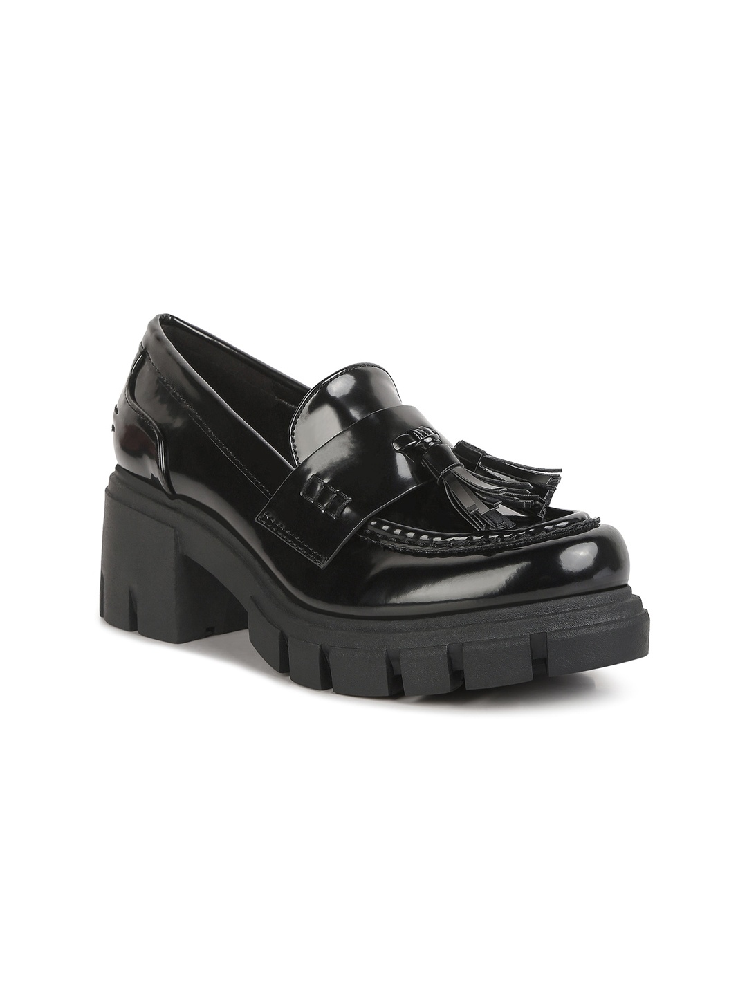 

London Rag Women Black Loafers