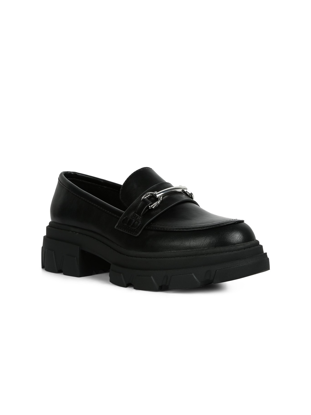 

London Rag Women Black Loafers