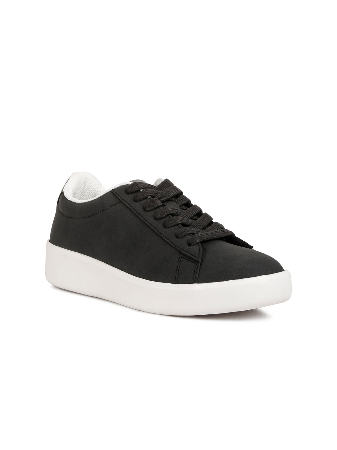 

London Rag Women Black Perforations Sneakers