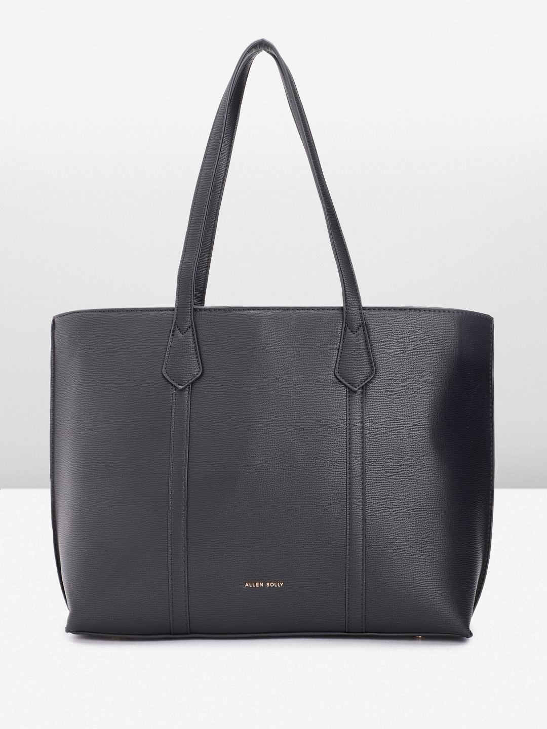 

Allen Solly Structured Shoulder Bag with Laptop Sleeve, Black