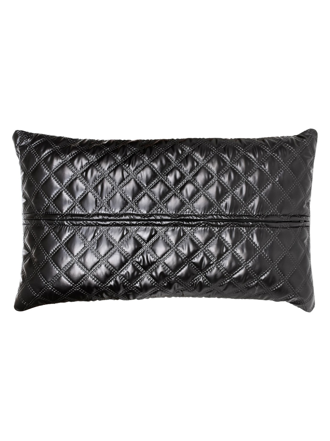 

Sassora Black Textured Pre-Filled Cushion