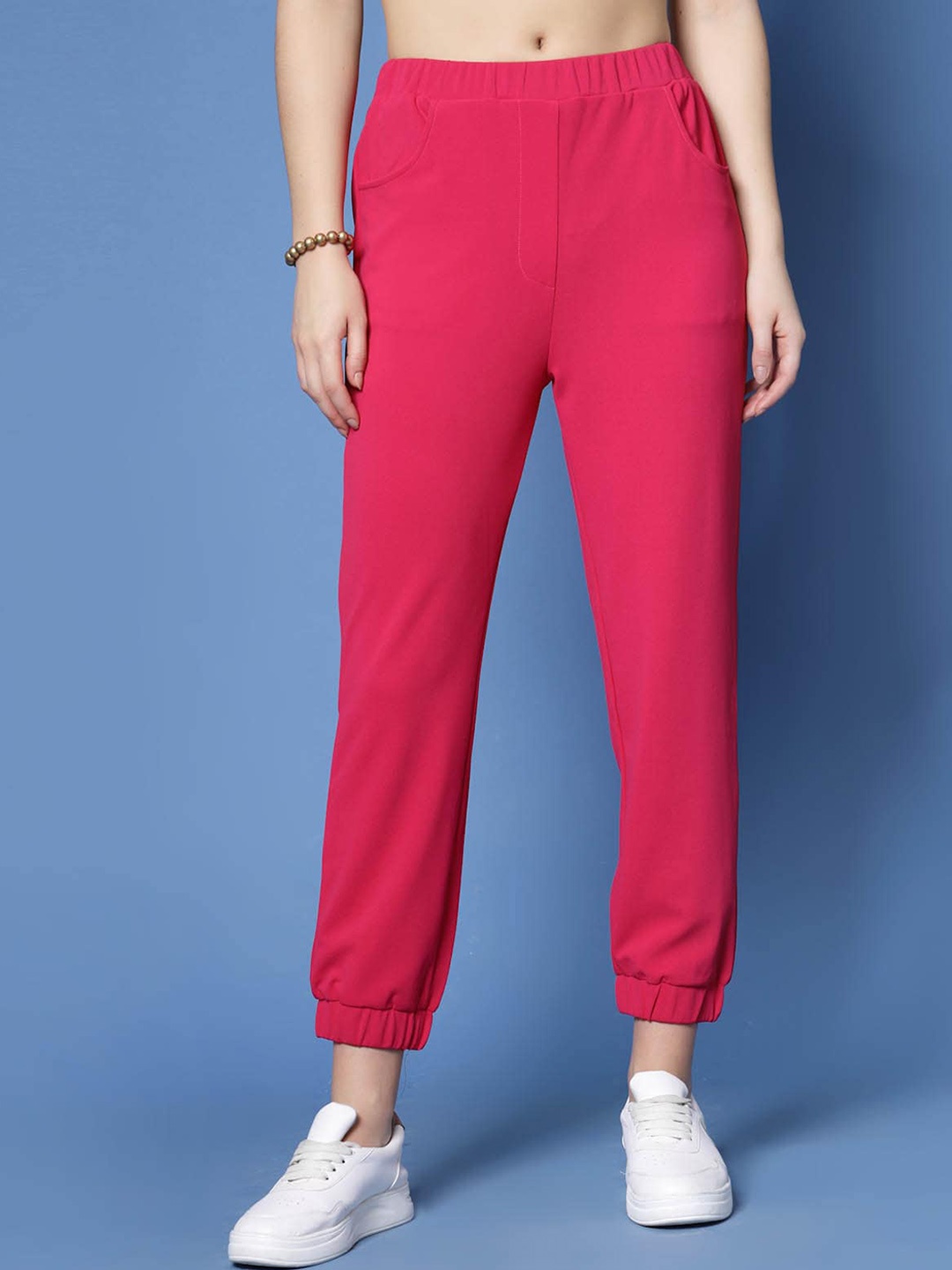 

plusS WORX Women Pink Joggers Trousers