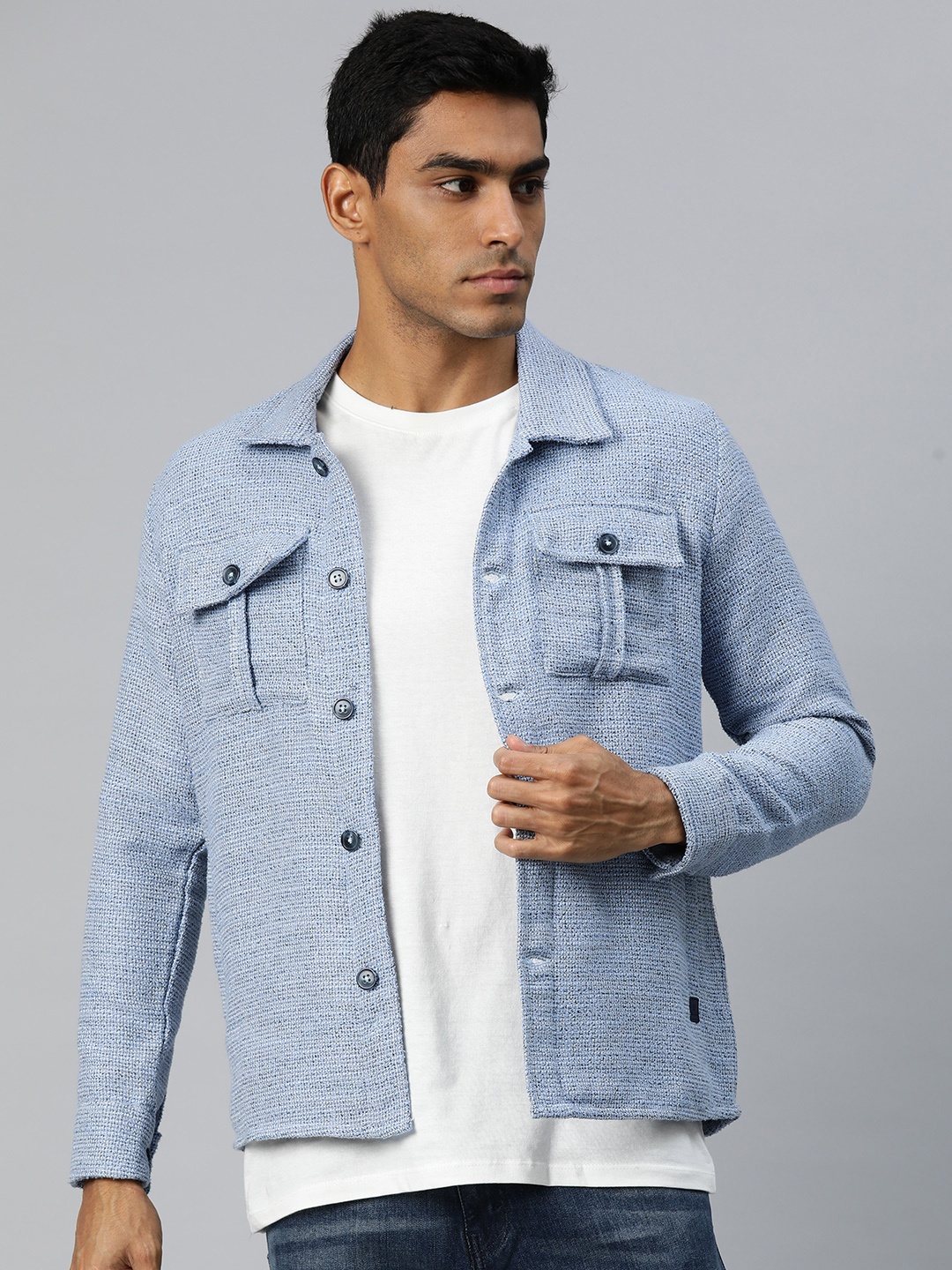 

Pierre Carlo Men Tailored Jacket, Blue