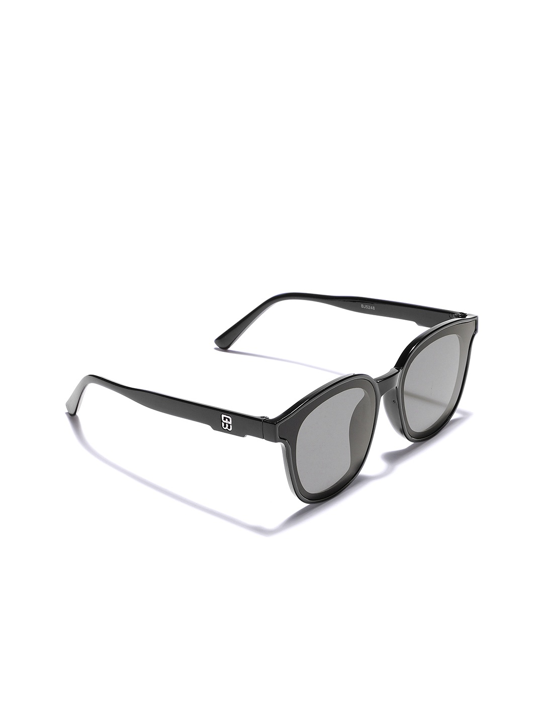 

DressBerry Unisex Black Lens & Black Cateye Sunglasses with UV Protected Lens