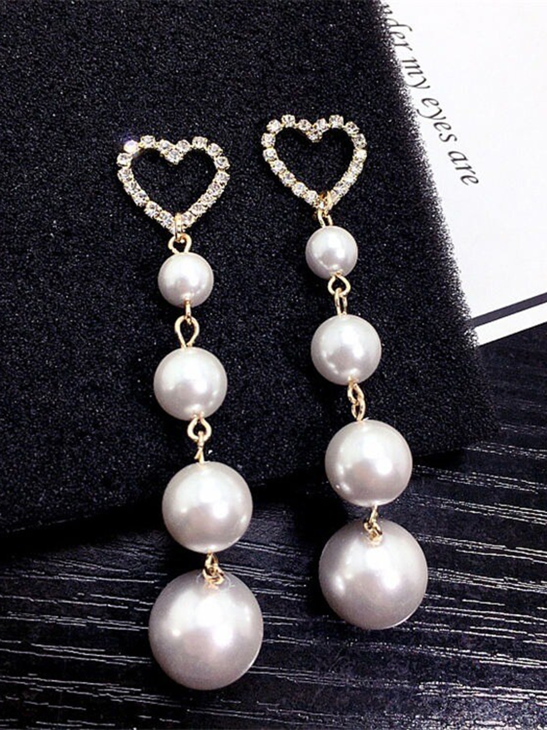 

VIEN Gold Plated Contemporary Drop Earrings