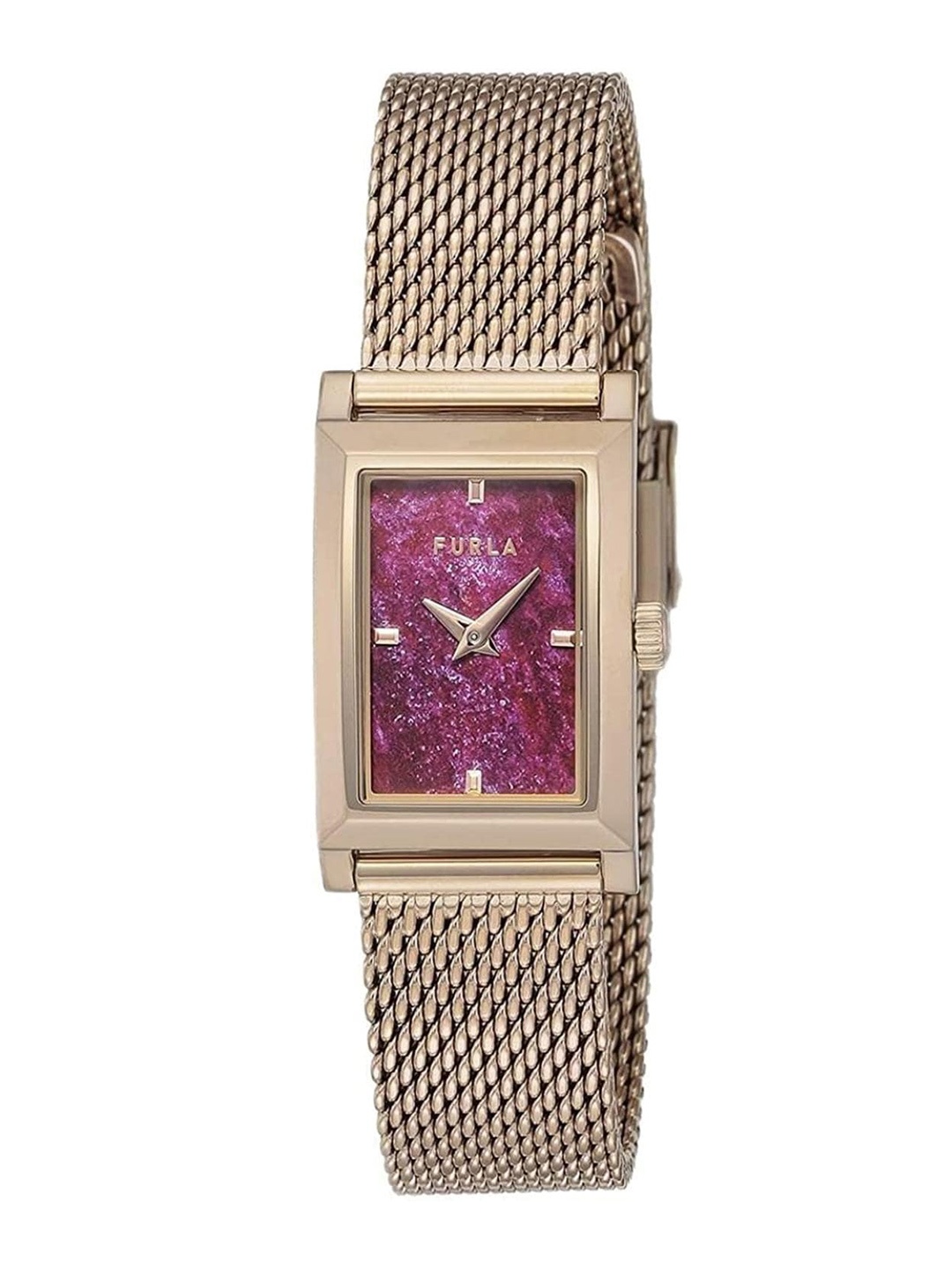 

Furla Women Dial & Stainless Steel Straps Analogue Watch WW00034001L3, Purple
