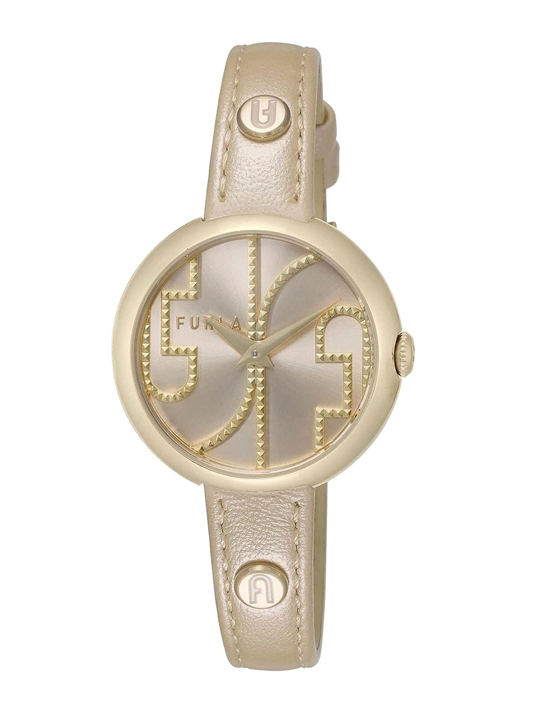 Furla Women Dial & Leather Straps Analogue Watch WW00005013L2, Blue