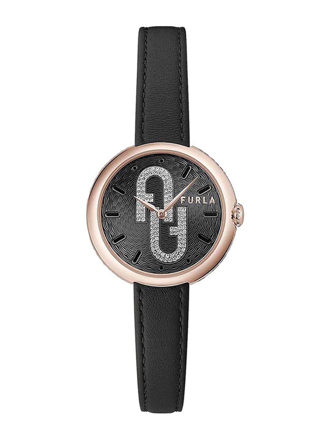 

Furla Women Pattern Dial & Leather Straps Analogue Watch WW00005008L3, White