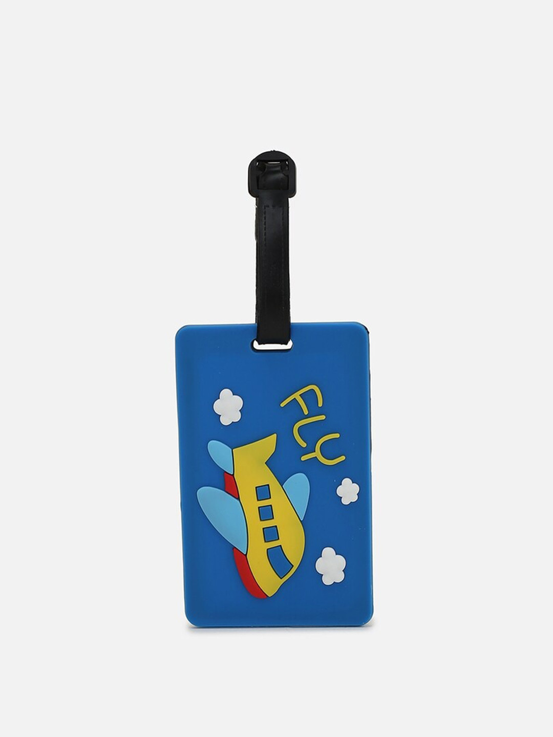 

FOREVER 21 Graphic-Printed Luggage Name Tag, Blue